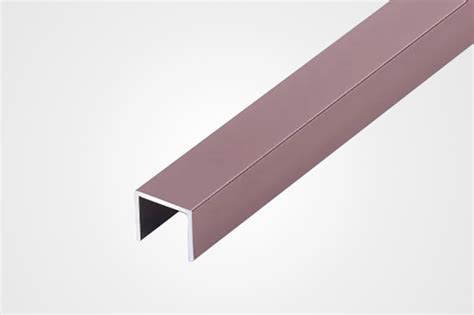 U Shape Decorative Aluminum Tile Trim 81012mm Tbk Metal