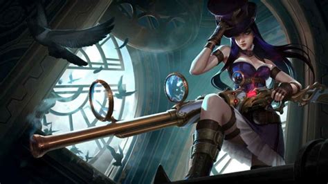 Lol Riot Revela Novas Splash Arts De Skins De Caitlyn Após Rework