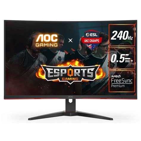 AOC C32G2ZE 31 5 240Hz FreeSync Curved Gaming Monitor The Computer