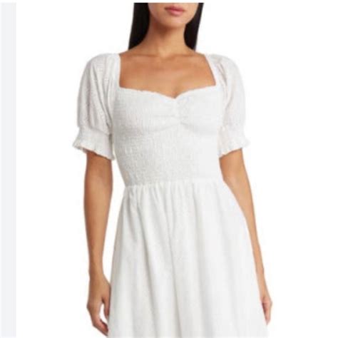 Lost And Wander Dresses Lost And Wander Luna Ruffle Eyelet Ruffle