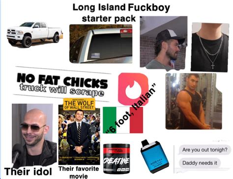 The Long Island New York Fuckboy Starter Pack Rstarterpacks