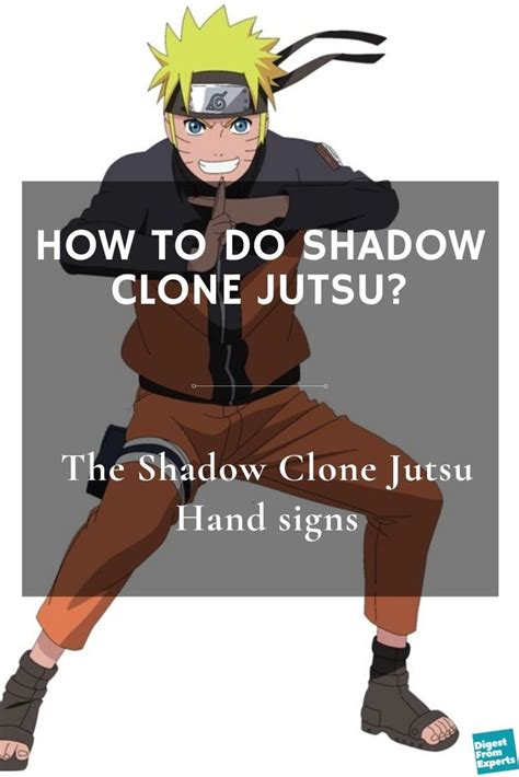 Naruto’s Shadow Clone Jutsu: Master the Hand Seals Behind the Technique