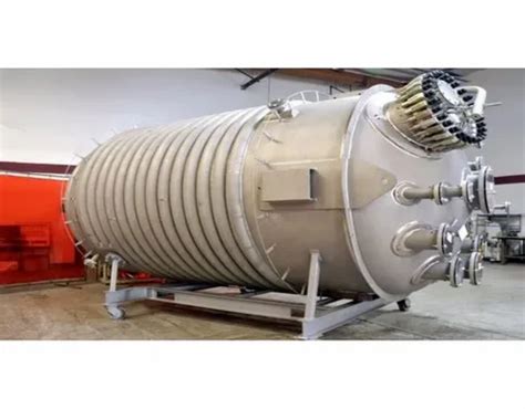 Pressure Vessel Used Ss 316 Ms Jacked Reactors Manufacturer From