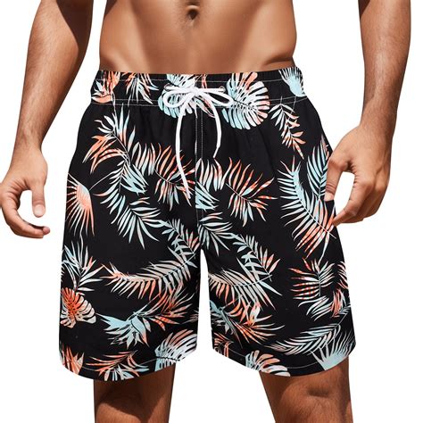 Joower Swimming Shorts For Men Clearances Mens Board Shorts Swim