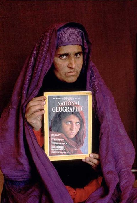 National Geographic Afghan Girl Steve Mccurry Afghanistan Women