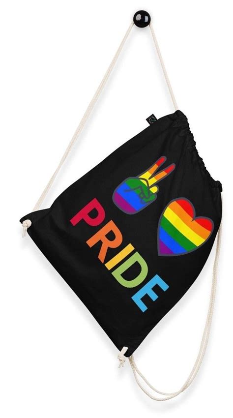 Pride Bag LGBTQ Cotton Drawstring Bags Cotton Drawstring Bags