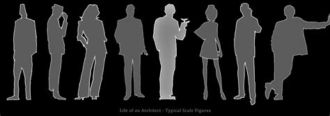 Architectural Scale Figures Life Of An Architect