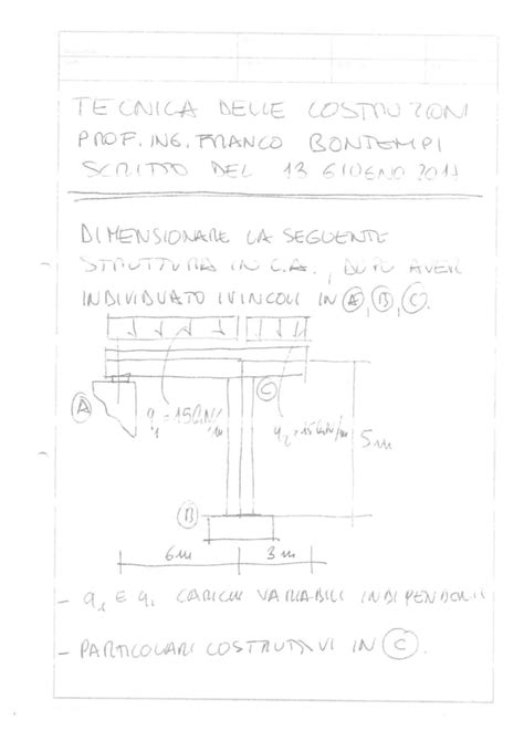 Esempi Di Temi Di Tecnica Delle Costruzioni Pdf