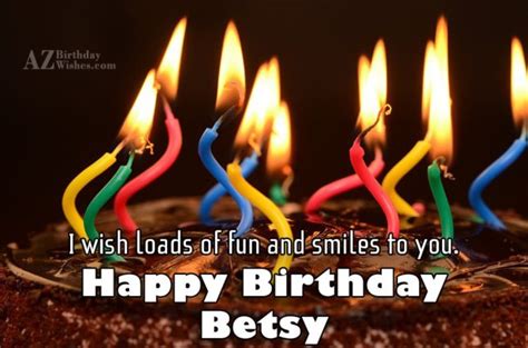 Happy Birthday Betsy