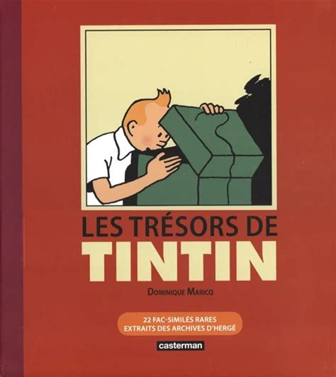 TINTIN COFFRET LES TRÉSORS DE TINTIN NOUVELLE ÉDITION USAGÉ