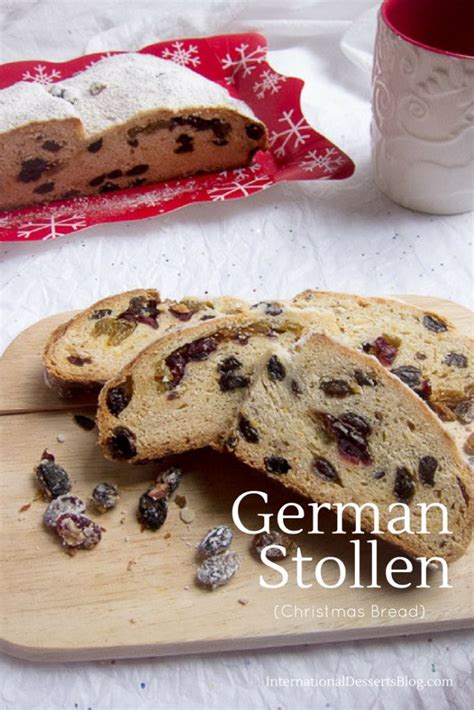 German Christmas Bread Easy Stollen Mini Stollen And Stollen Bites