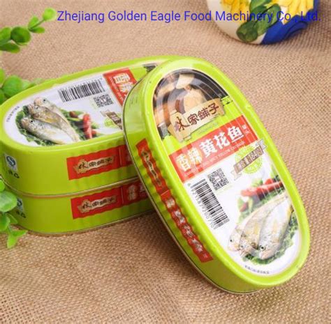 Automatic Food Fish Tuna Sardine Tin Pcs Piece Can Making