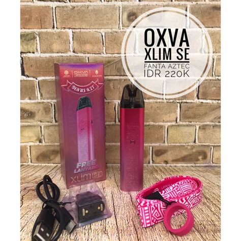 Jual Oxva Xlim Se Bonus Kit New Color By Oxva Jvp Shopee Indonesia