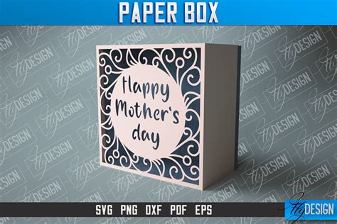 Paper Box Svg Paper Cut Svg Home Design By Fly Design Thehungryjpeg