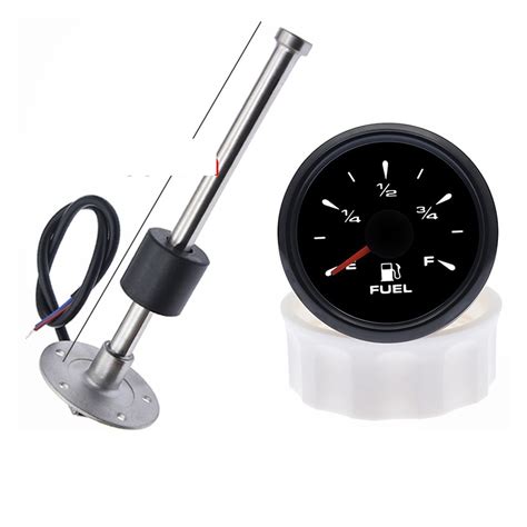 Ohm Fuel Level Sensor Fuel Level Gauge With Colors Backlight