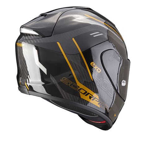 Scorpion Exo 1400 Evo Carbon Air Kydra Black Gold 114 405 61 Full Face