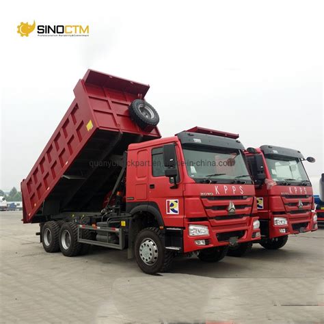 6X4 336HP 371HP 10 Wheeler 40ton Sinotruk HOWO Heavy Duty Lorry Tipper