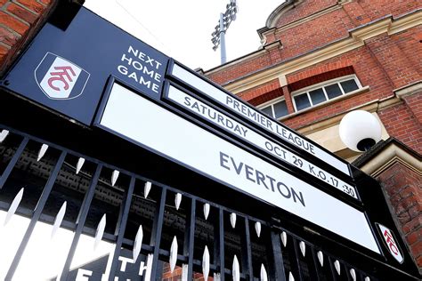 Everton at Fulham: Starting Lineups & How to Watch | Unchanged - Royal ...