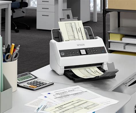 Avec le WorkForce DS 730N Epson livre un scanner réseau autonome