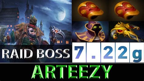 Arteezy Pudge 17 Assists Raid Boss Tank Build Dota 2 7 22g YouTube