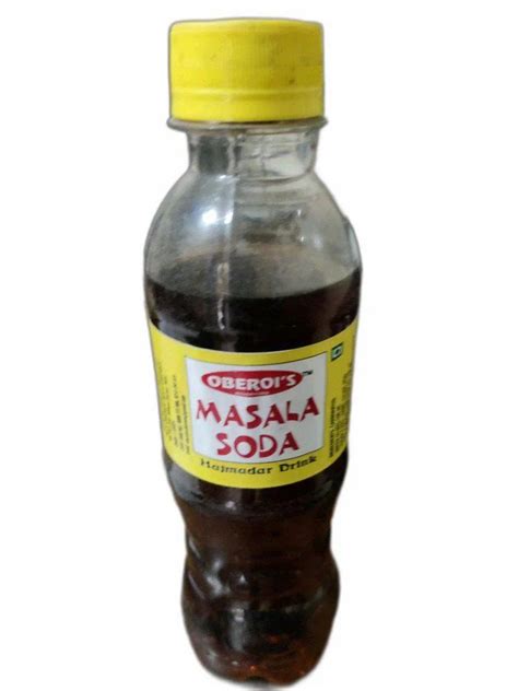 Oberoi S Brown 200ml Oberoi Masala Soda Soft Drink Liquid Packaging