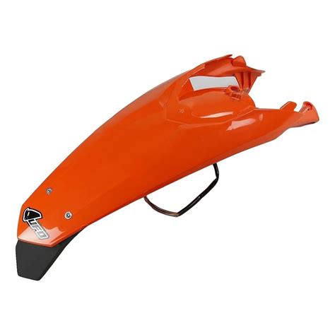 Garde boue arrière UFO KTM 125 EXC 12 15 orange orange KTM 98 12