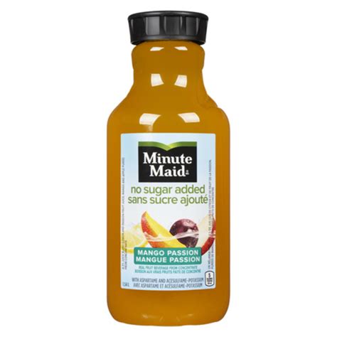 Minute Maid Juice Mango Passion Zero Sugar 154 L Bottle Voilà