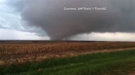 Large Tornado Caught On Camera In Nebraska