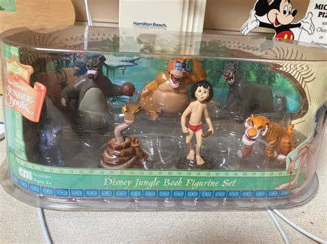 Walt Disney Jungle Book Figurines Play Set 7 Values - MAVIN