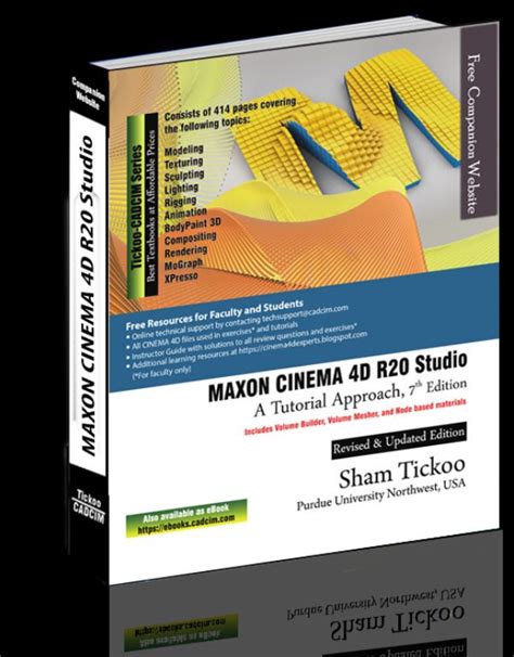 MAXON CINEMA 4D R20 Studio A Tutorial Approach 7th Edition Maxon