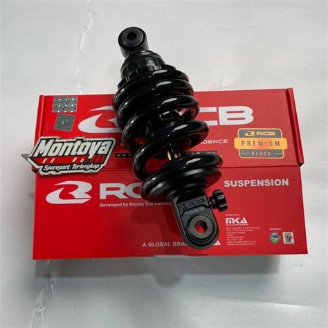 Jual Shock Rcb Racing Boy Mx King M Mm Hitam Shopee Indonesia