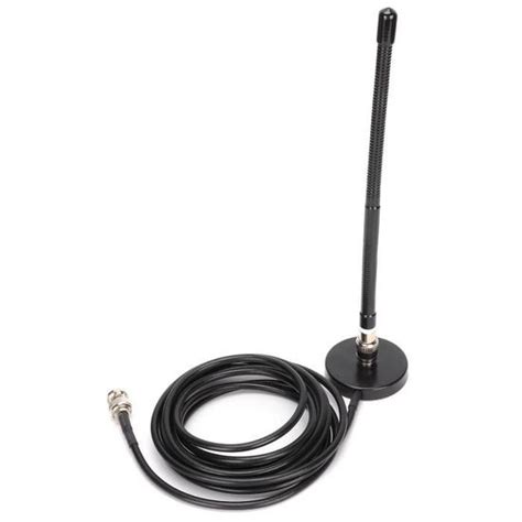 Akozon Base magnétique à fouet souple 27 MHz Antenne radio mobile de