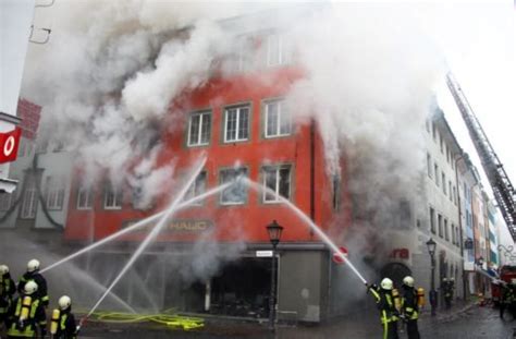 Fotostrecke Konstanz Brand In Der Altstadt Bild Von Baden