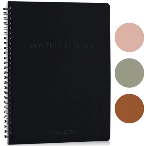 Snapklik.com : Beautiful 2025-2026 Monthly Planner And Calendar Book
