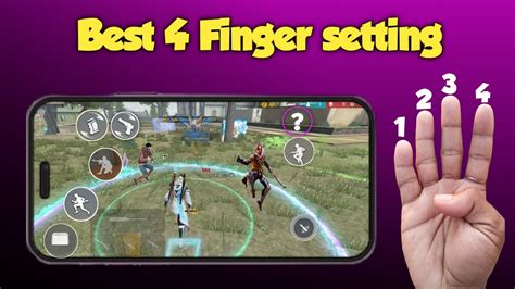 Best 4 Finger Setting⚙️in Bangladesh😱 4 Finger Clawshahin Ff Youtube