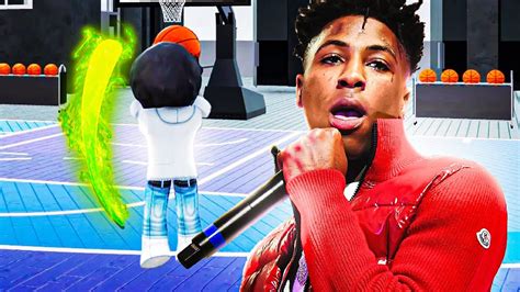 Nba Youngboy Dominates Roblox Basketballhoop Nation Youtube