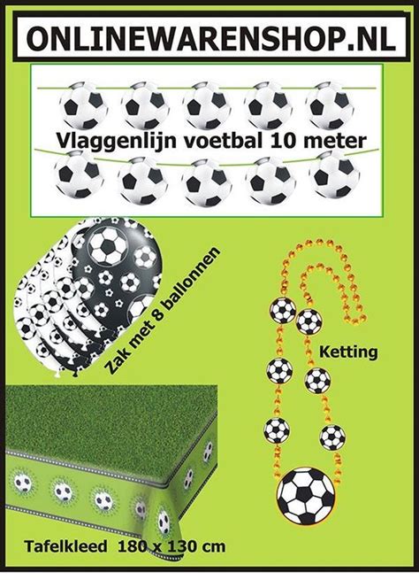 Feestpakket Voetbal Bol