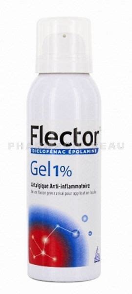 Flector Gel 1 Anti Inflammatoire Et Tendinite Flacon 100g