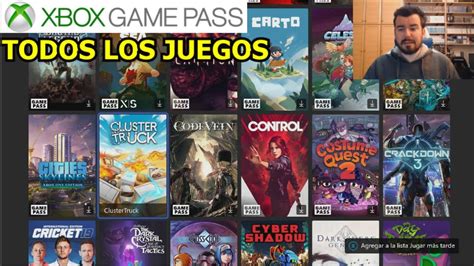 XBOX GAME PASS Lista De Todos Los Juegos Disponibles Incluye