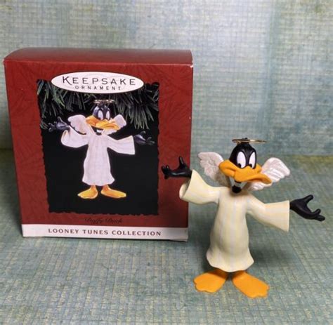 1994 Hallmark Keepsake Ornament Daffy Duck Angel Looney Tunes