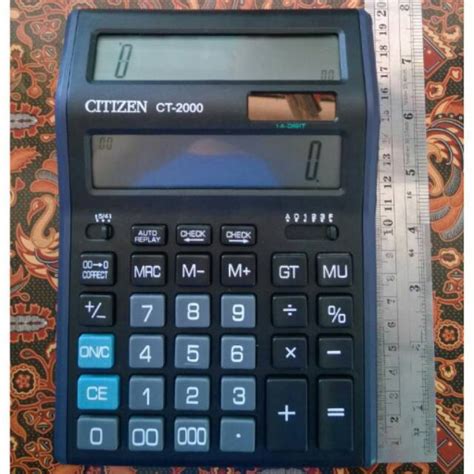 Jual Kalkulator Citizen Ct Digit Kalkulator Layar Murah