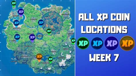 Fortnite Chapter Season Week Xp Coins Locations Guide Video