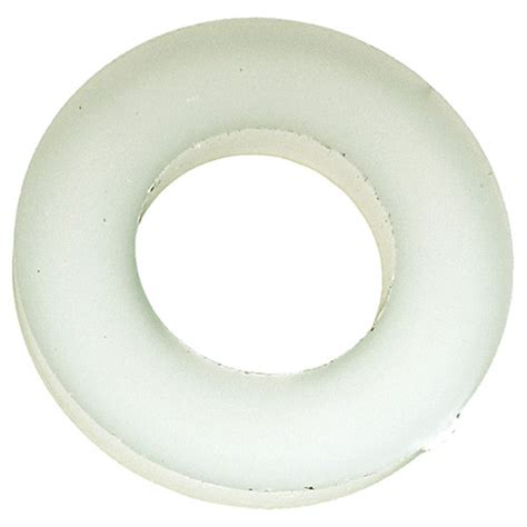 Precision Nylon Flat Washers 8 X 316 In T Vibration Resistant Clear 100 Per Pack 5705