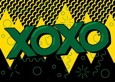 Xoxo Template Download On Pngtree