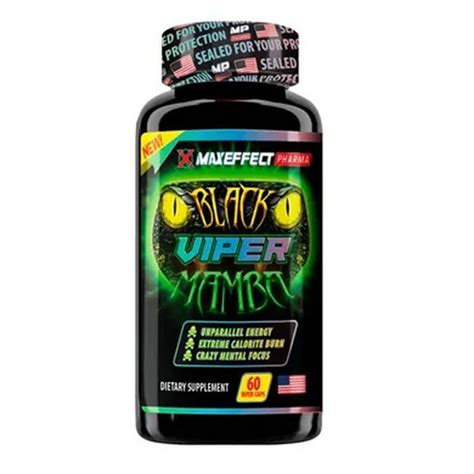 BLACK VIPER MAMBA 60 Capsulas Maxeffect Pharma ULTRAFIT