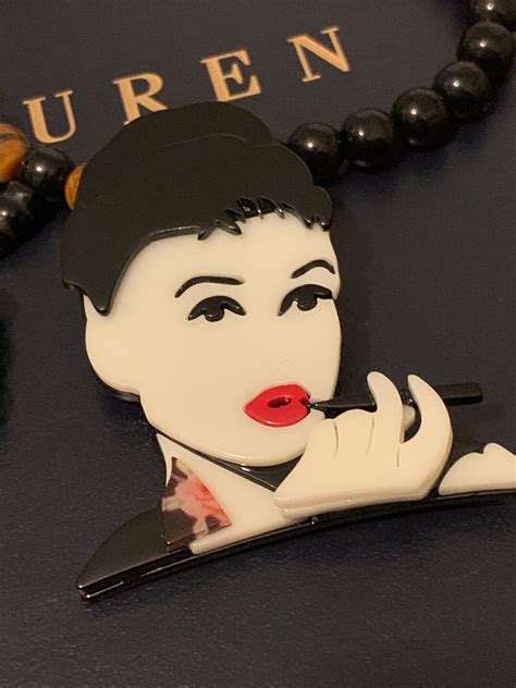 Gorgeous Glamorous Large 3d Classic Audrey Hepburn Breakfast At