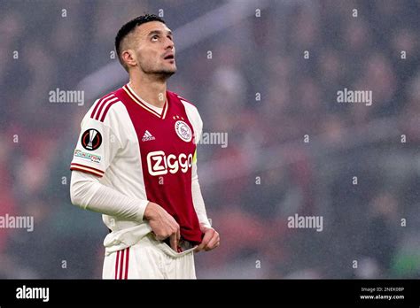 AMSTERDAM PAYS BAS FÉVRIER 16 Dusan Tadic d Ajax lors de la Ligue