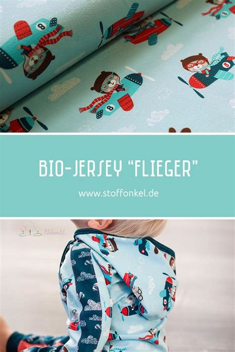 Bio Jersey Flieger vom Stoffonkel Alles ökologisch und fair