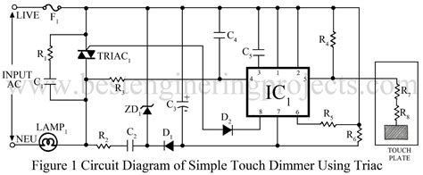 Triac Dimmer Circuit Diagram