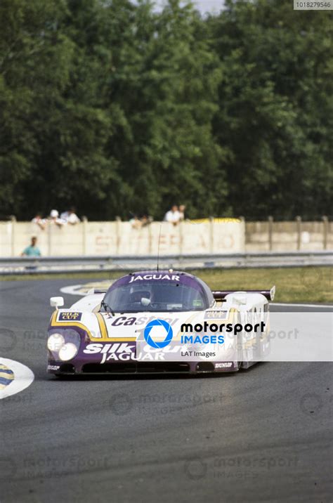 Martin Brundle John Nielsen Silk Cut Jaguar Jaguar Xjr Lm